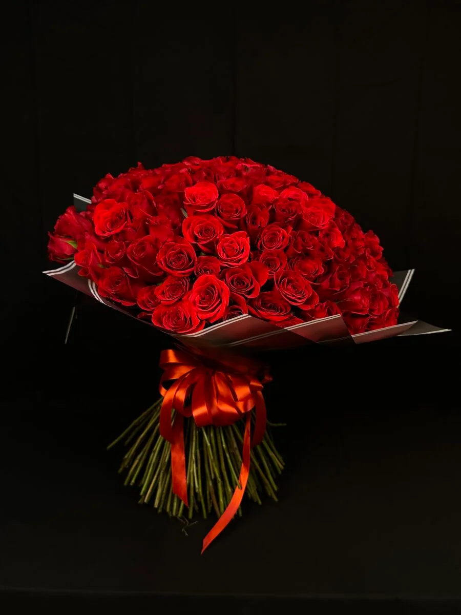 Ramo de 100 rosas
