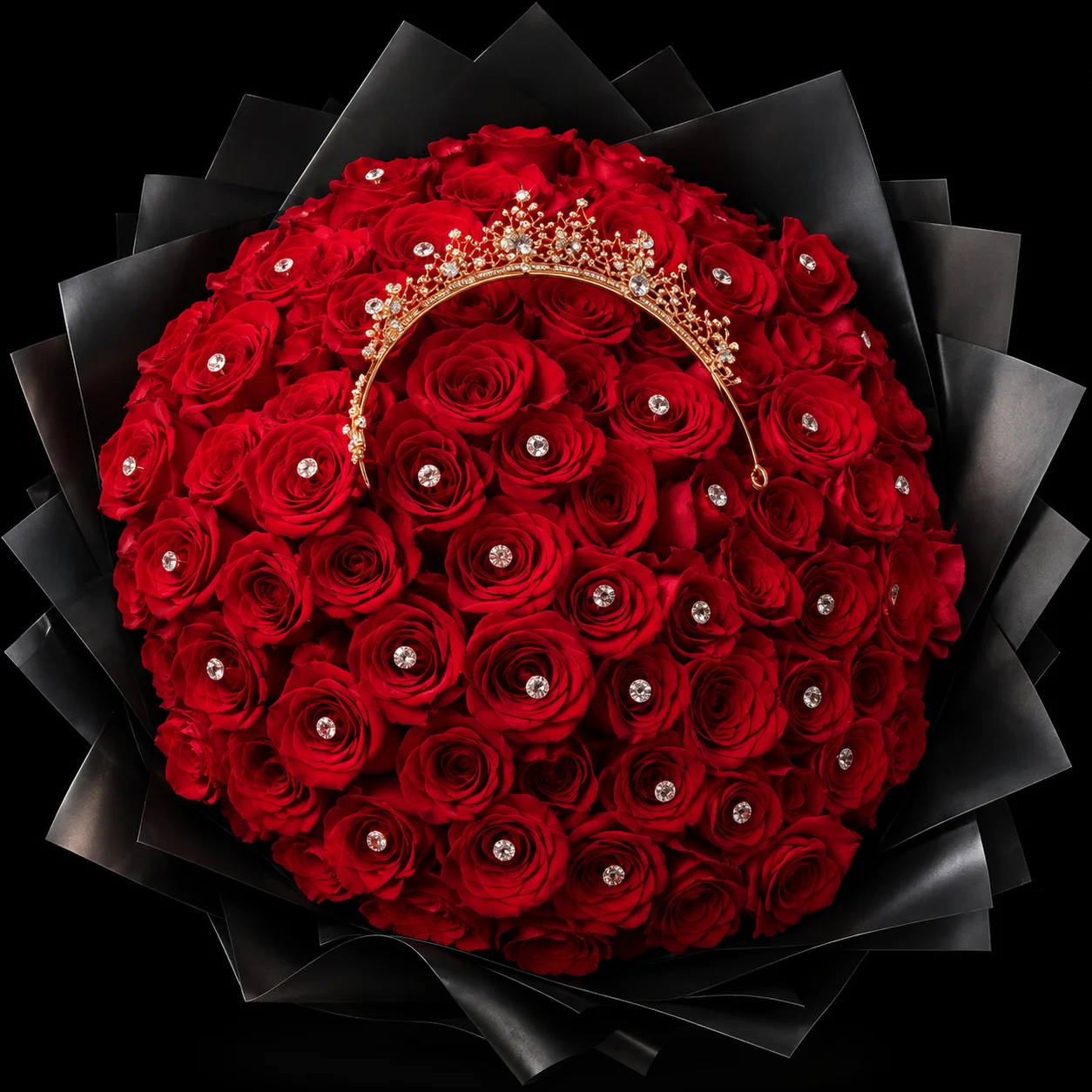 Tiara para ramos buchones